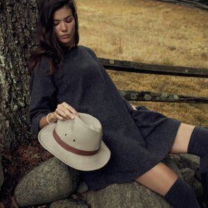 HATCH Maternity Ophelia Dress in Wool Gabardine